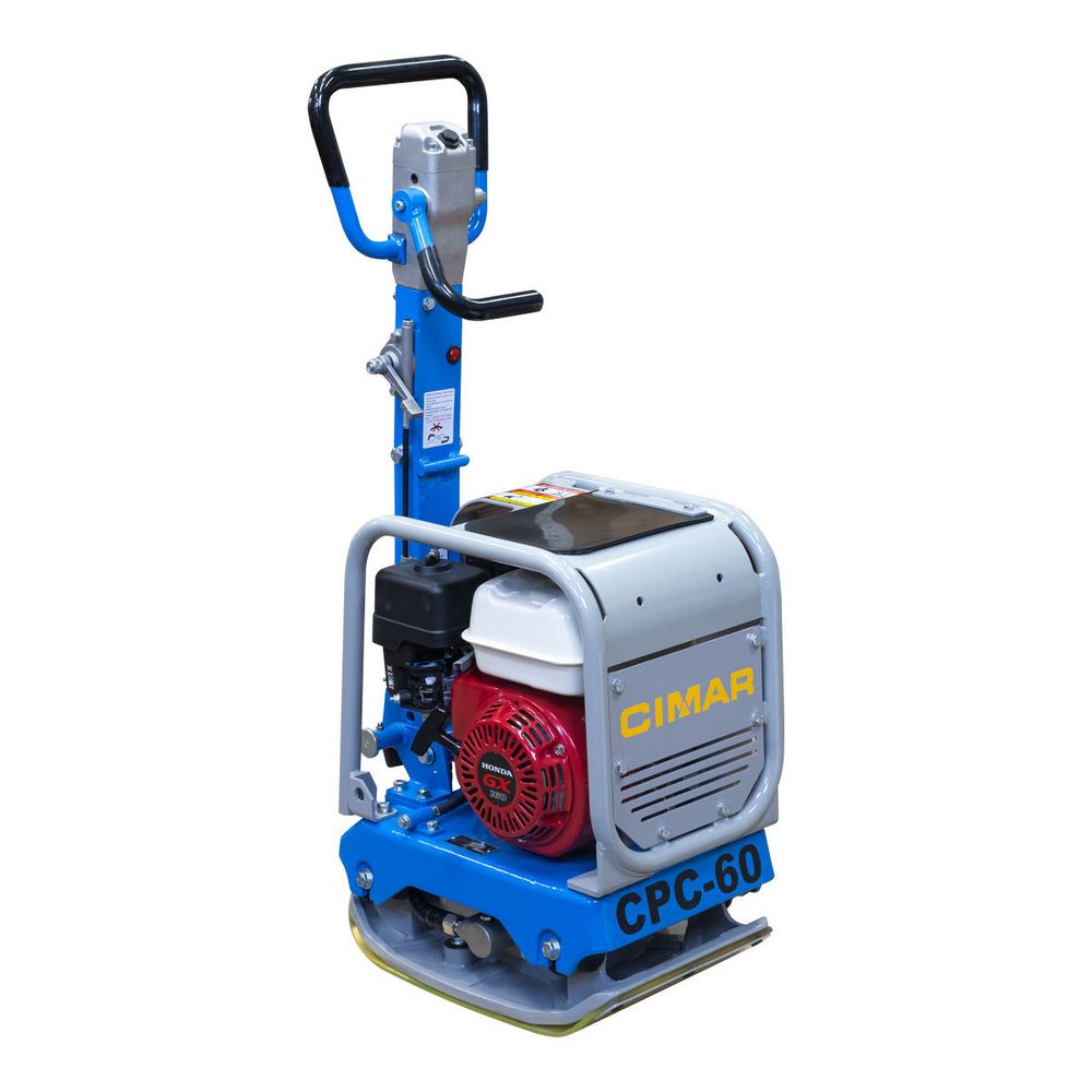 Виброплита реверсивная CIMAR CPC-60-H гидравлика - [80 кг / 15 кН / Honda GX160]