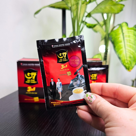 Кофе растворимый 3в1 Trung Nguyen G7 3in1 1 пакетик 16 гр