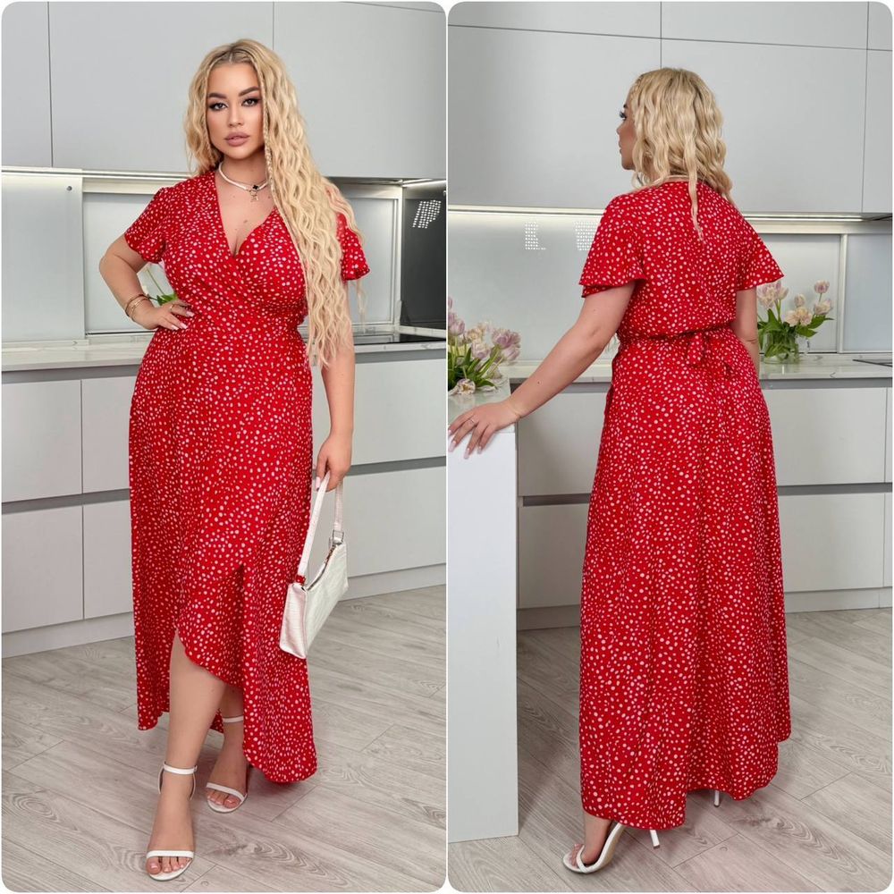 Платье на запах УК-1964-19 Фабрика Моды