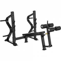 Impulse SL7030 олимпийская скамья с отрицательным наклоном для жима