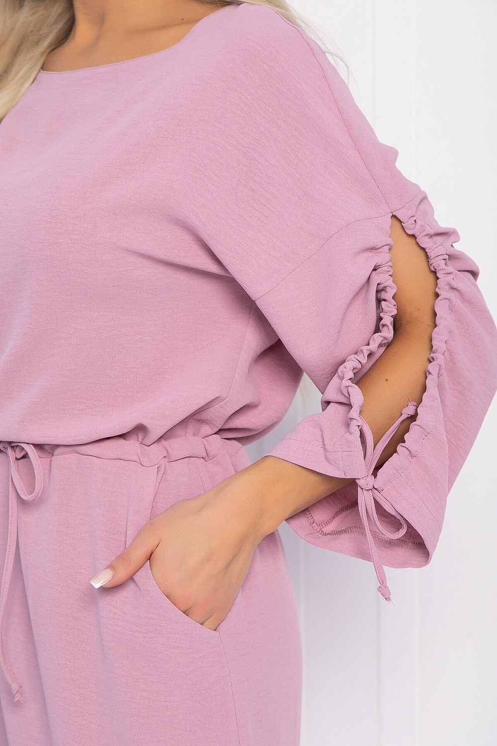 Платье Здравствуй лето (пудра) П12638-8 LT Collection