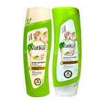Шампунь Dabur Vatika Garlic Дабур Ватика Чеснок для ломких и выпадающих волос, 200 мл