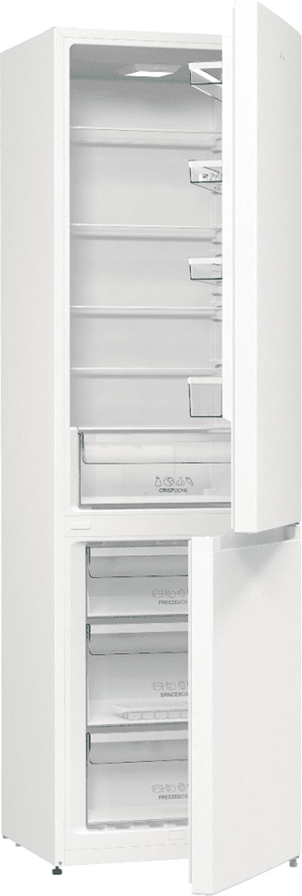 Отдельностоящий двухкамерный холодильник Gorenje RK6201EW4
