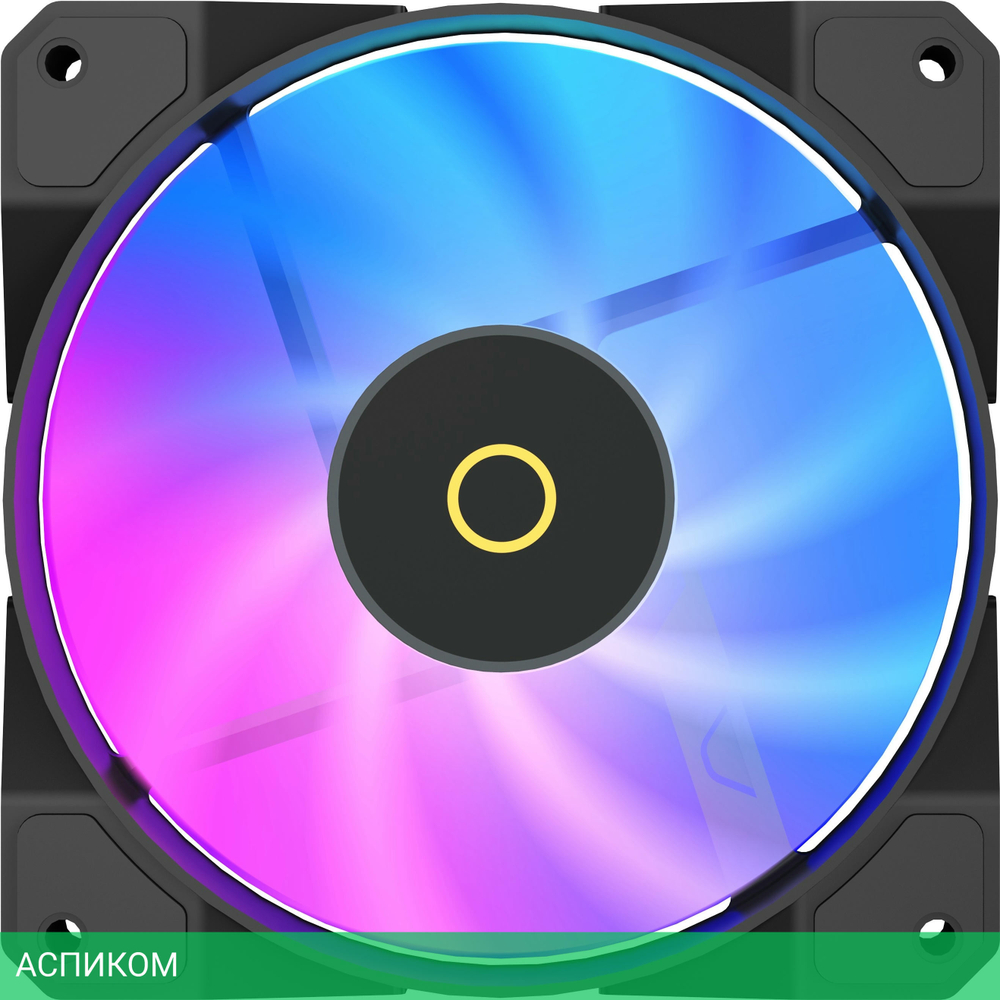 Вентилятор для корпуса Ocypus Beta F12 BK ARGB (Beta-F12-BK1AM00X-GL)