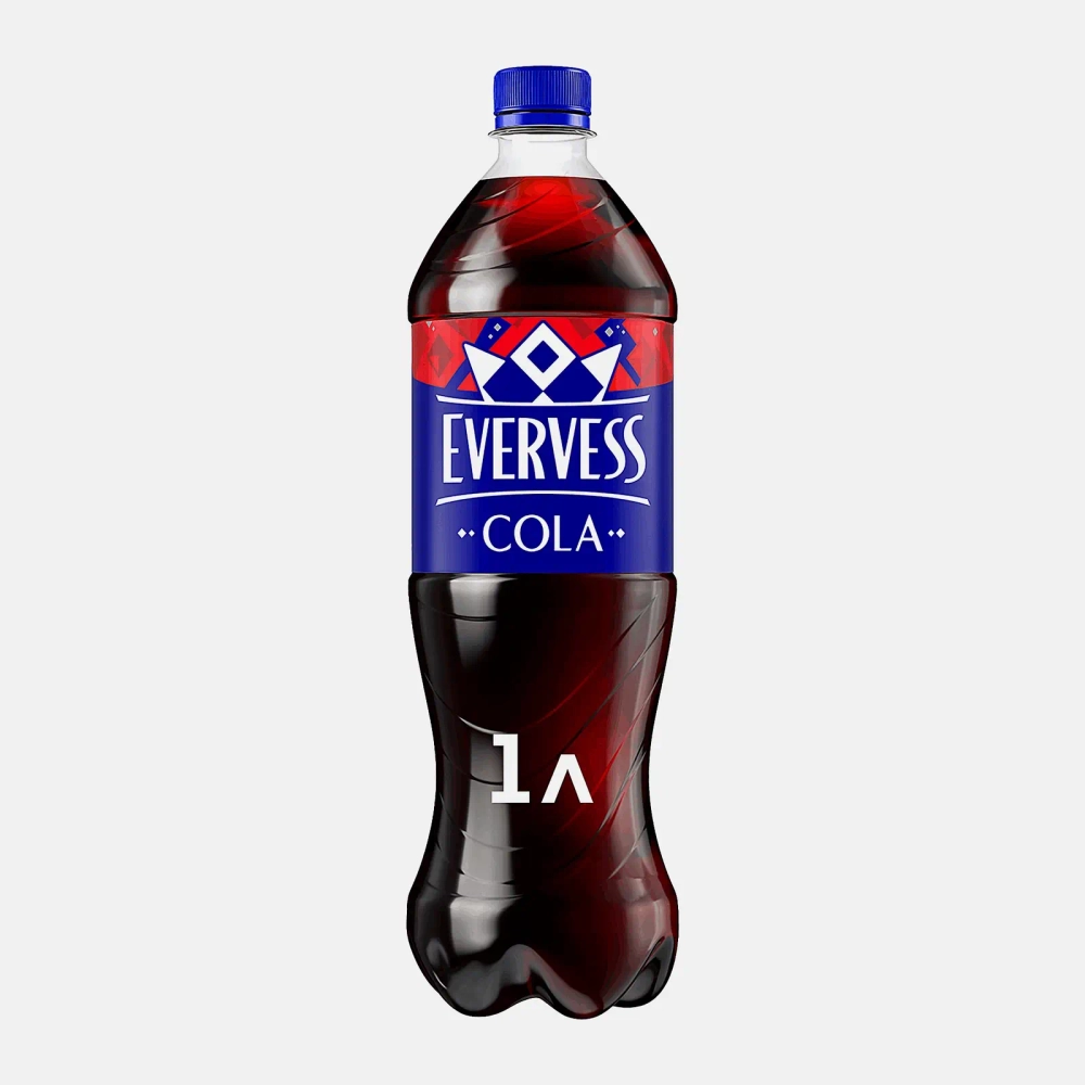 Напиток Evervess Кола 1л