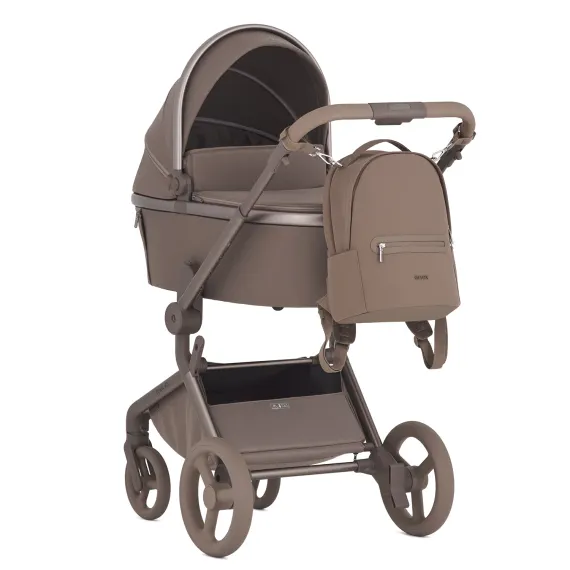 Рюкзак для мамы к детской коляски ANEX Brown