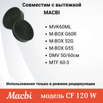 Угольный фильтр CF-120W ( в комплекте 2шт)