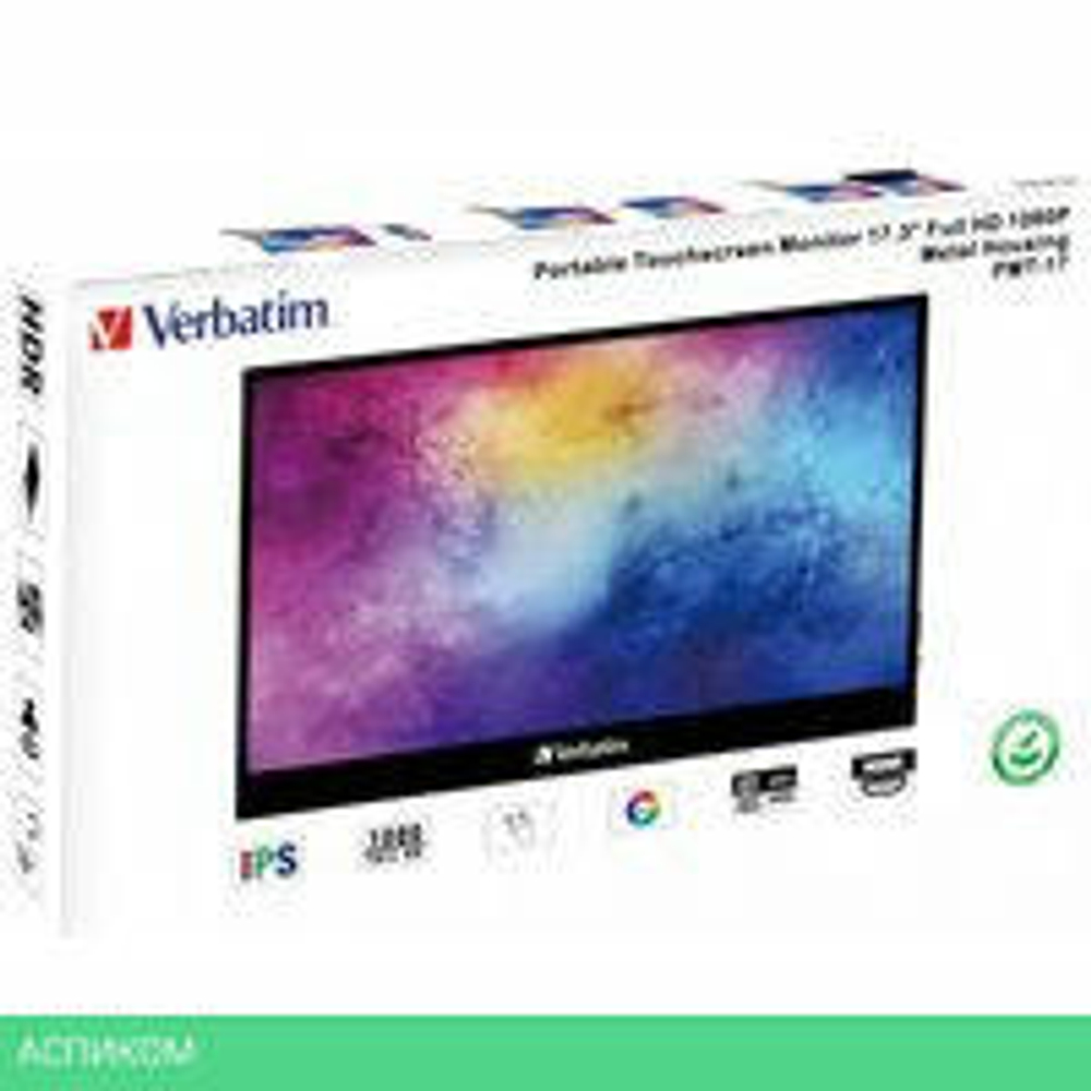 Портативный монитор Verbatim PMT-17 49593