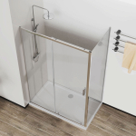 Душевой уголок Сити (City) Vincea VSR-5CT9011CL, 1100*900, хром, стекло прозрачное