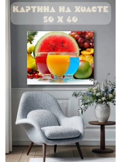 Картина на стену 40 X 50 Лимонады