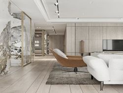 Скрытый плинтус усиленный Strong черный матовый, 3000x13,1x80 мм