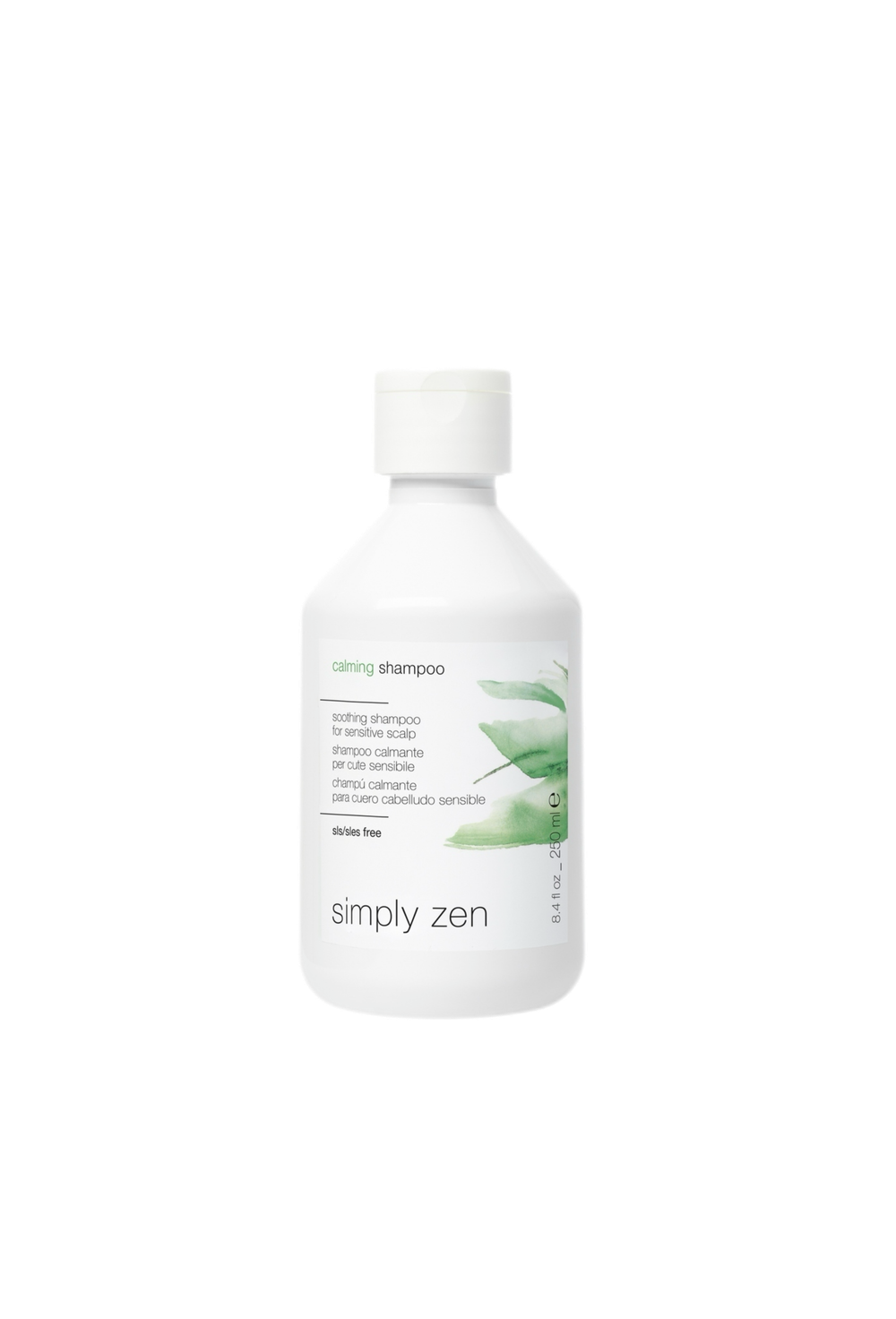 Simply Zen calming shampoo успокаивающий шампунь для чувствительной кожи головы 250мл