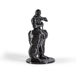 Фигурка интерьерная "Скульптор своего тела", мужчина, черная