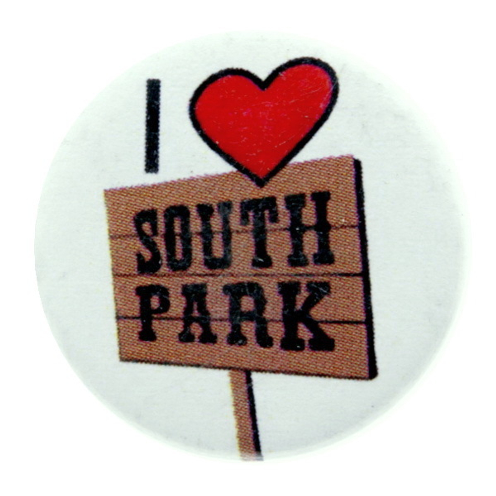 Значок I Love South Park