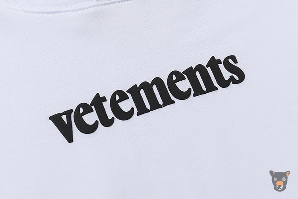 Худи Vetements белое