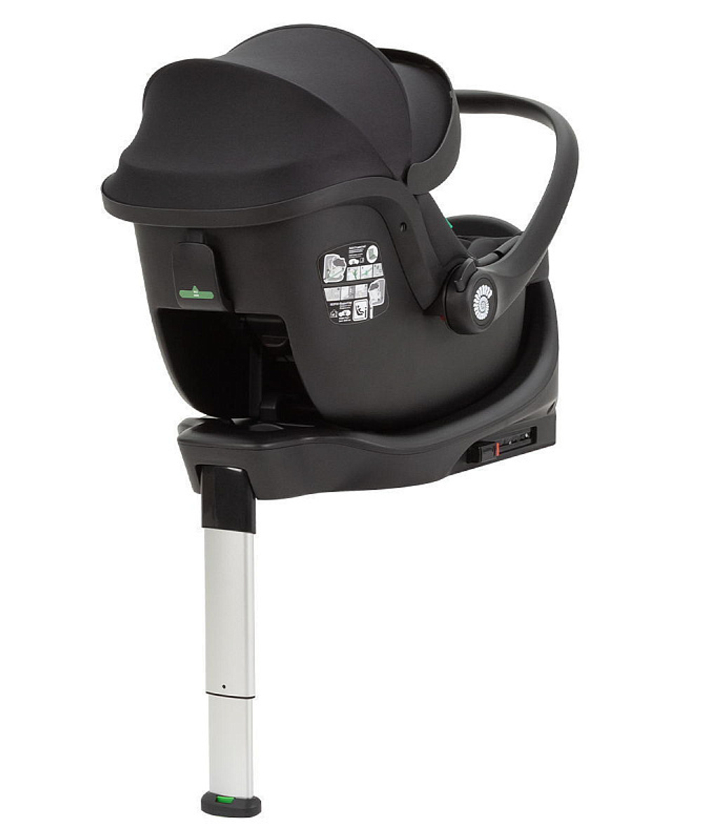 Коляска Carrello Vector 2025 CRL-6551 Ammonite AY329 Pro Absolute Black с базой Isofix 3 в 1 Golden Beige