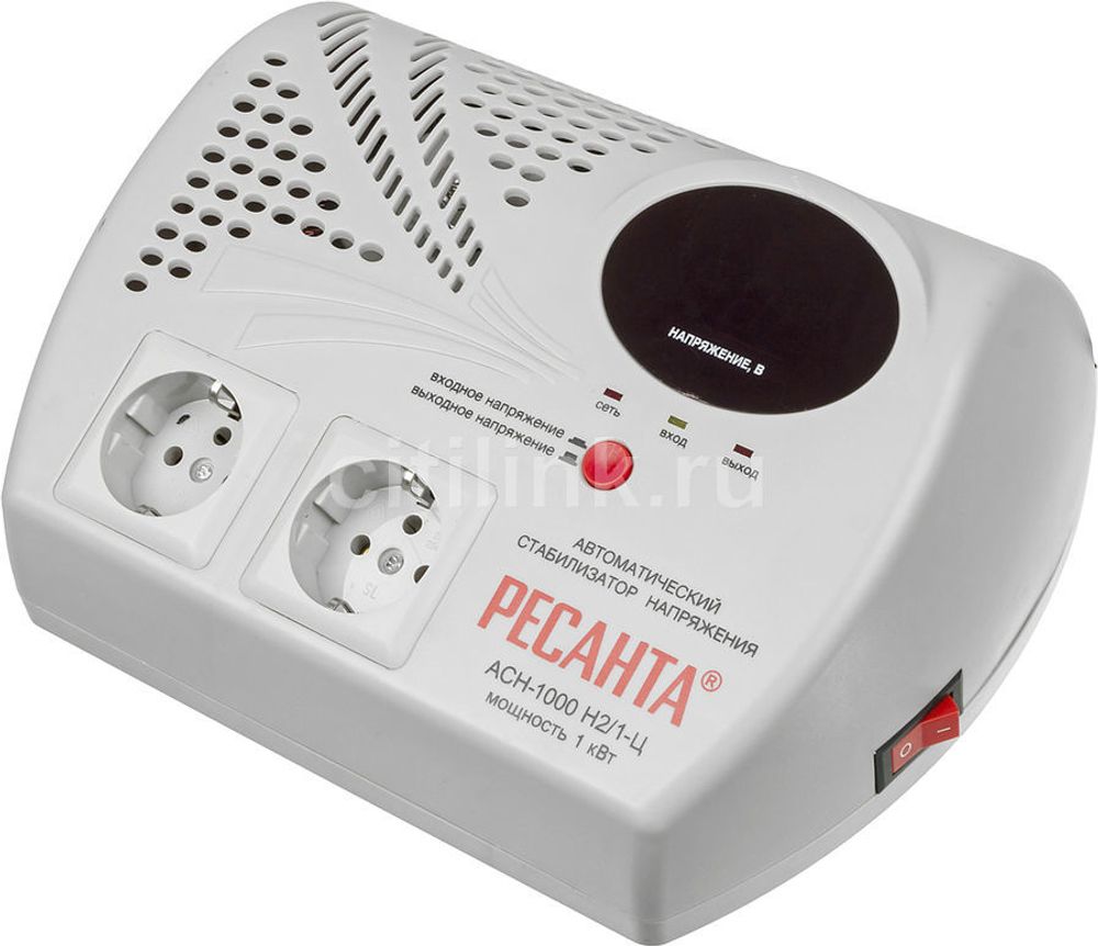 Стабилизатор АСН-1000 Н2/1 Ц Ресанта