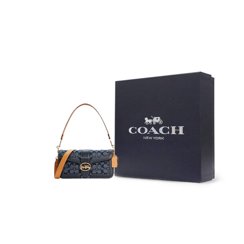 Сумка COACH Georgie 27 Chambray, C4064-IMDEI