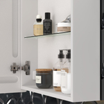 Зеркальный шкаф Sancos Cube с подсветкой 600х140х800