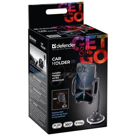 Defender CH-111 55-120 мм Держатель на стекло