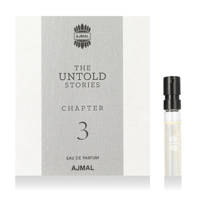 Ajmal Chapter 3 Eau De Parfum - sample 1.5 ml (unisex)
