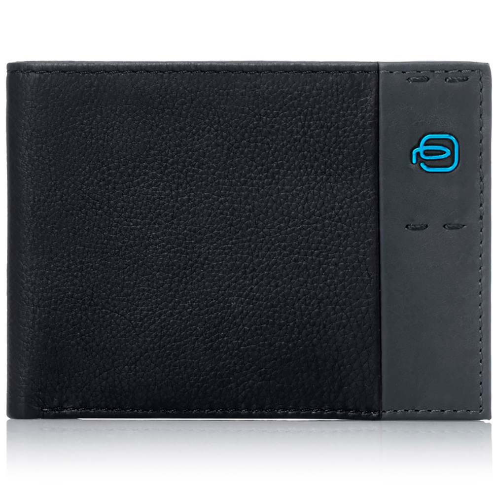 Кошелек Piquadro Pulse, черный, 13х9х2 см
