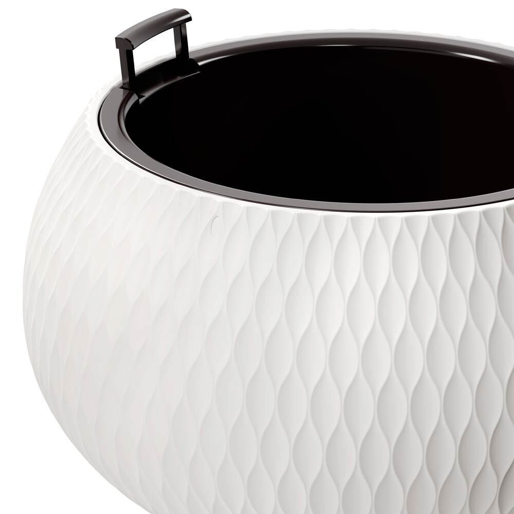 Кашпо Жемчужина 7л, белый