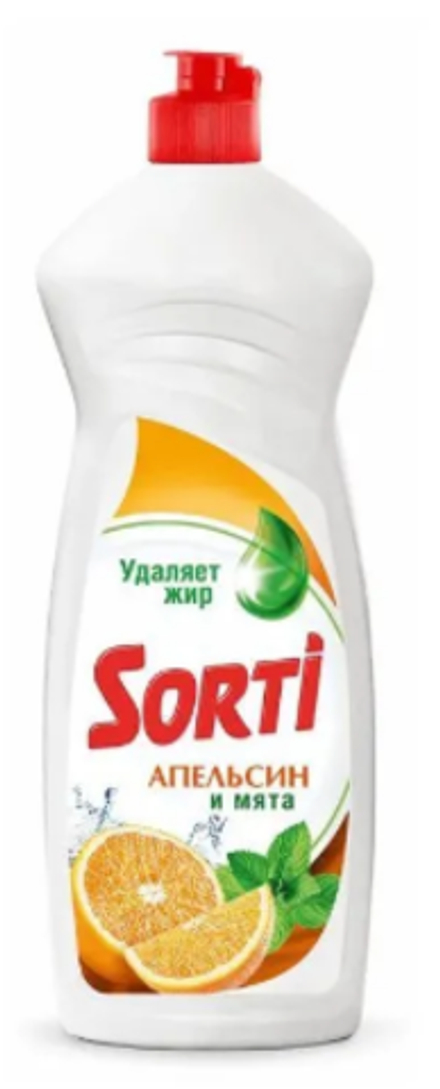 Sorti 900г. Ср-во д/посуды Апельсин Мята *12*
