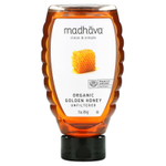 Madhava, Органический золотой мед, нефильтрованный, 454 г (16 унций)