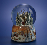 Заснеженный домик