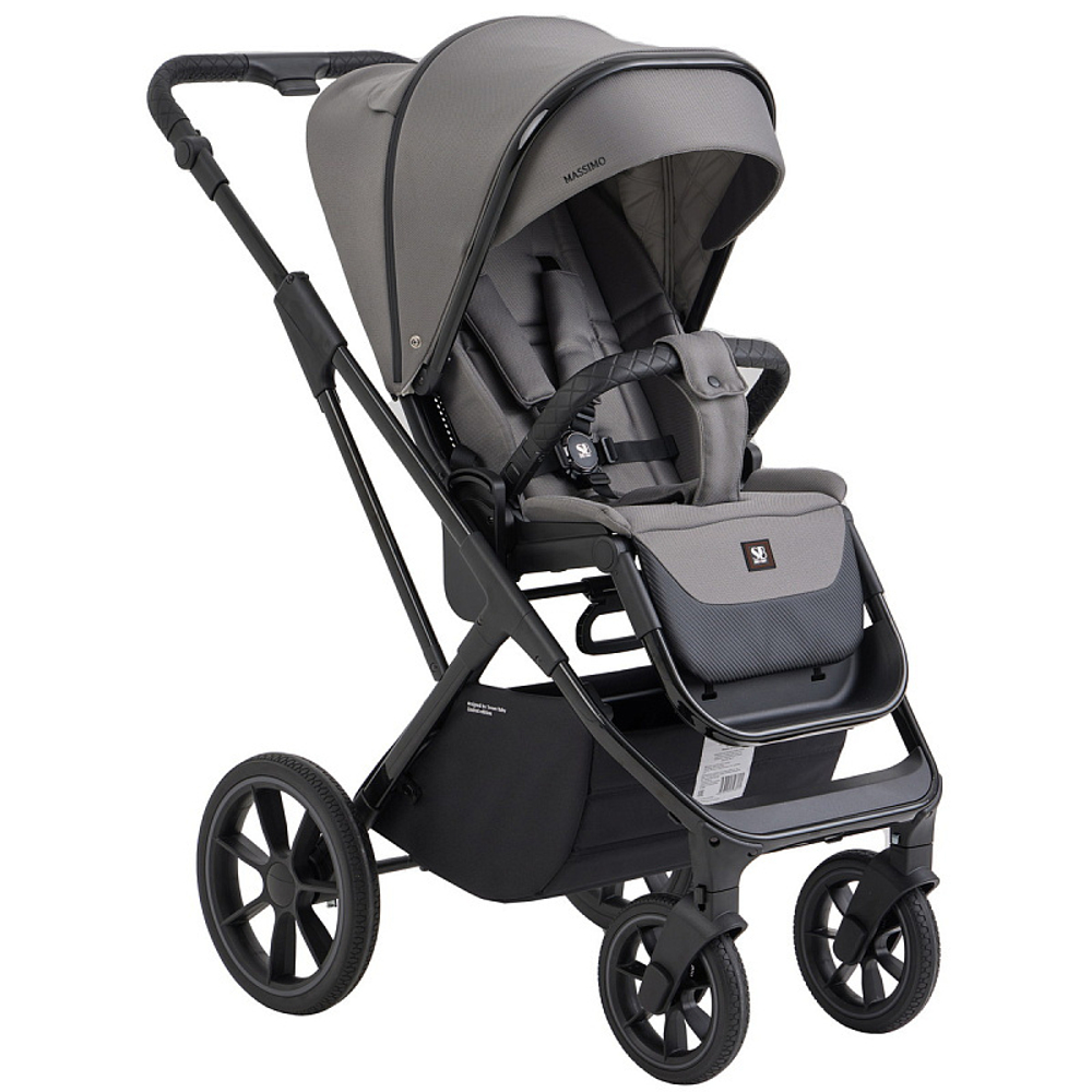 Детская коляска Sweet Baby Massimo SBL 3 в 1 Grey