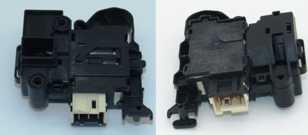 Устройство блокировки люка (УБЛ) для стиральной машины Haier/Candy 0024000128A