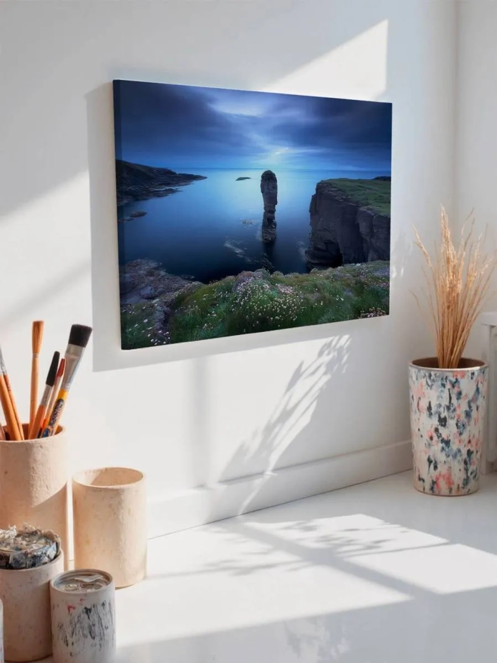 Картина на стену 40 X 50 Скала в море