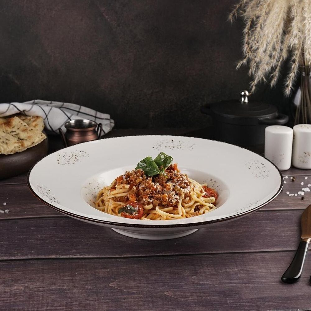 Тарелка глубокая 450 мл d 31 см h6,5 см Grace Noble [1]