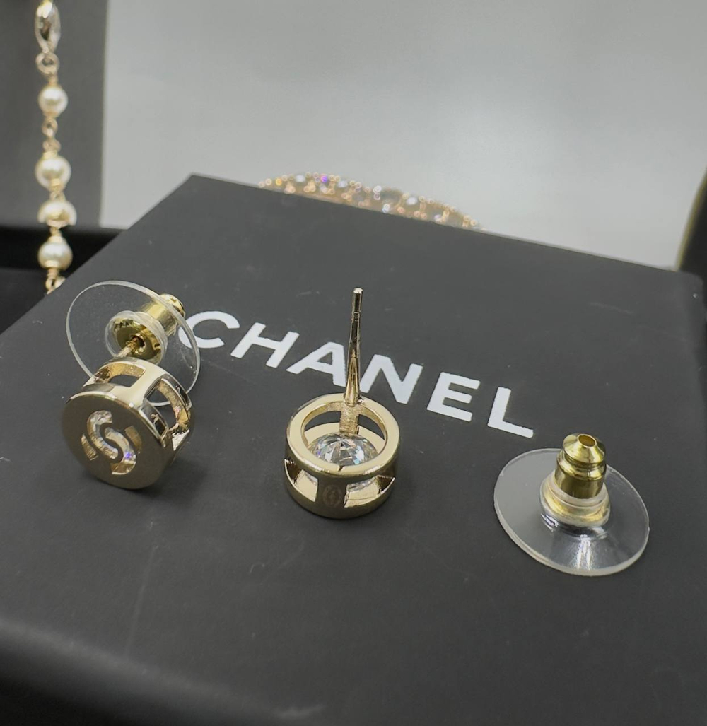 Серьги CHANEL