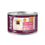 Влажный корм AWARD для щенков с начала прикорма до 4 месяцев, беременных и кормящих сук паштет из индейки 200г - 12 шт