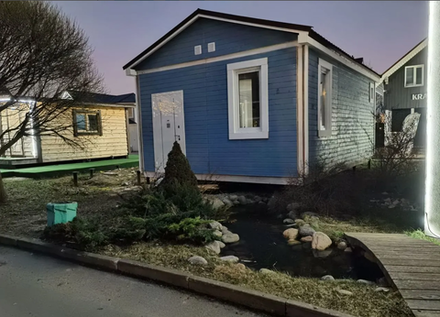 Дом каркасный КДДК-34 из LFP-панелей размером 7200*4800 (высота потолков 2700 мм)