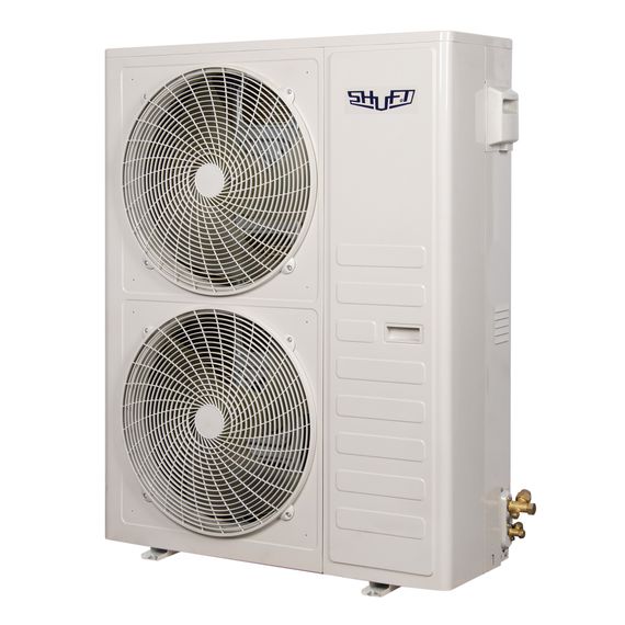 Комплект SHUFT SFLC_C-60HN1_V2_BL полупромышленной сплит-системы, кассетного типа (черная панель) — (3)