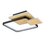 6574/72CL LEDIO LN24 черный, золотая патина/черный, золотая патина/металл/акрил, металл Потолочный светильник LED 72W 220V GOLDY