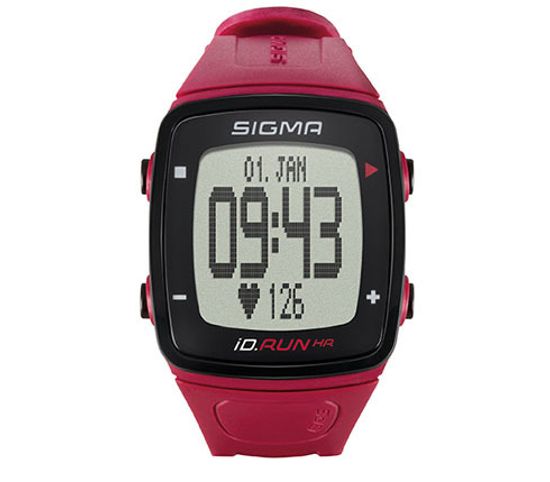 Пульсометр Sigma iD.Run HR 24920 красные, 7 функций