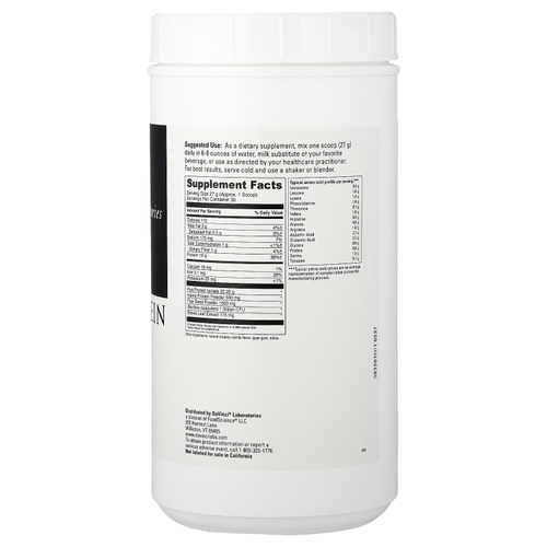 DaVinci Laboratories, Vegan Protein, крем со вкусом ванили, 810 г (28,58 унции)