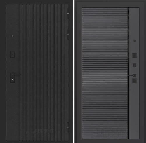 Бункер 06-22 графит софт , чёрная вставка