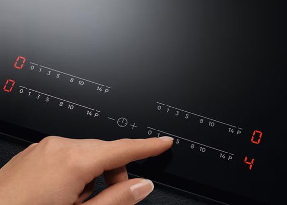 Индукционная стеклокерамич. панель AEG IKE74441FB