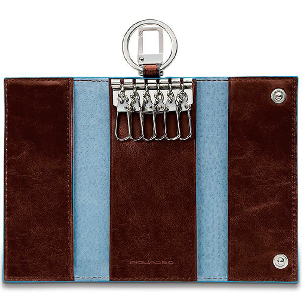 Ключница Piquadro Blue Square/Mogano