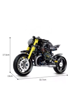 Конструктор Мотоцикл Baooma Natie 618 деталей