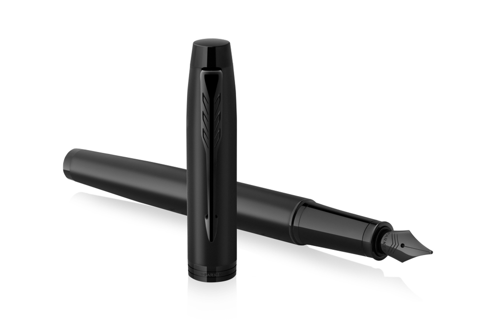 Перьевая ручка Parker IM Achromatic Matt Black F (без гравировки)