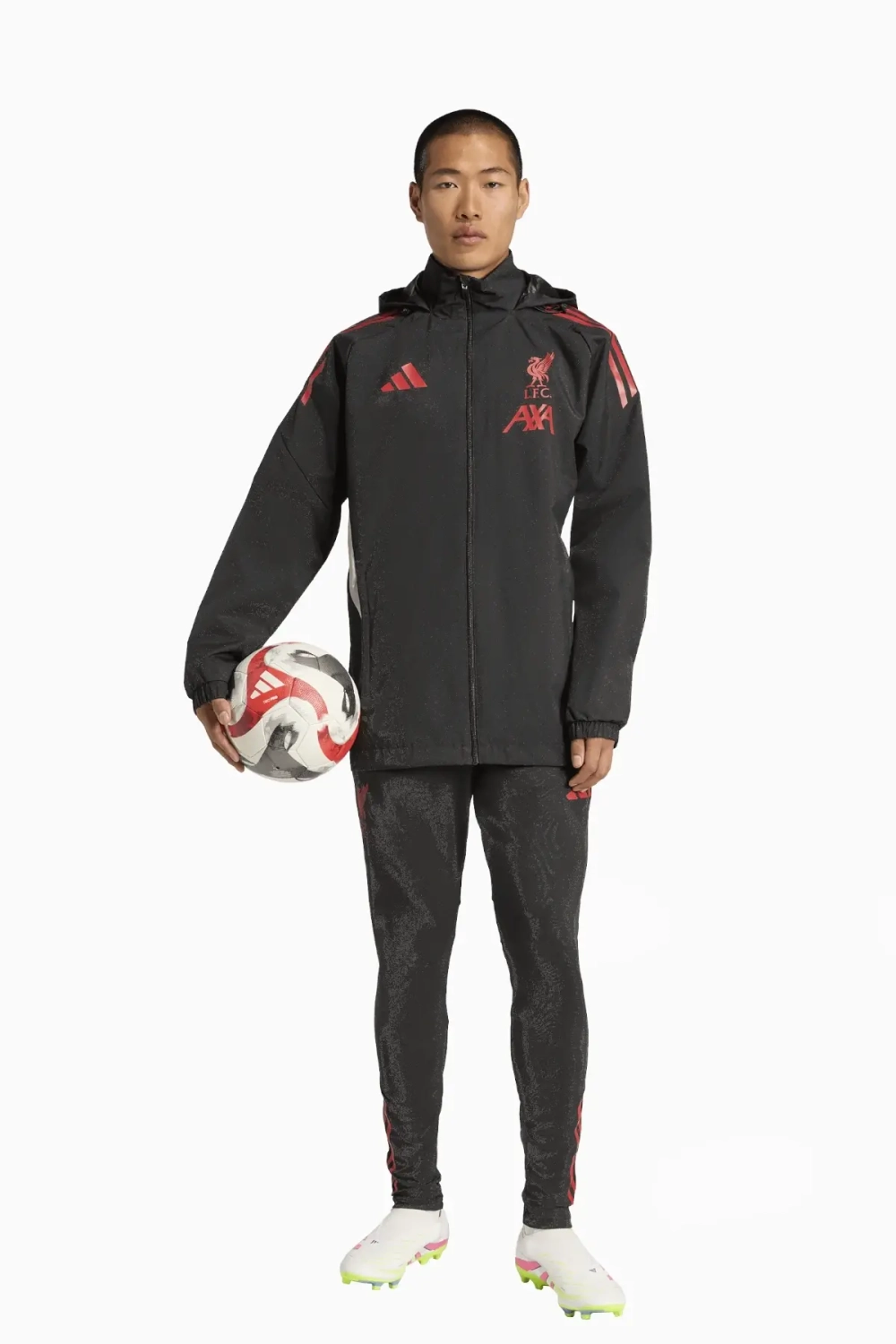 Куртка adidas Liverpool FC 25/26 All-Weather - черный