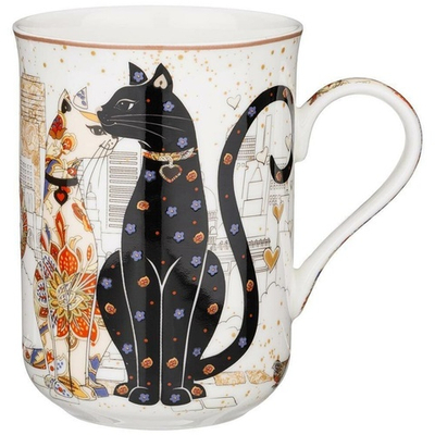 Кружка 350мл Парижские коты