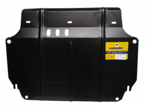 Усиленная защита Motodor картера двигателя, кпп. 2 мм, сталь. для KIA Rio 2009-2011,Hyundai Verna 2006-2010,KIA Rio 2005-2009 арт.00930