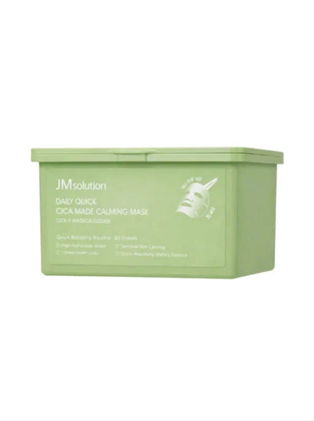 JMsolution Daily Quick Cica Made Calming Mask 30ea, 350ml - Ежедневная успокаивающая маска для быстрого снятия стресса